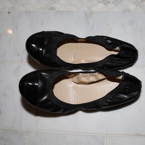 Cole Haan Black New Patent Leather Ballet Flats